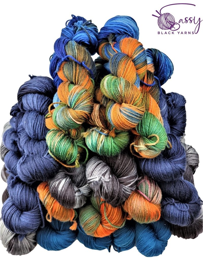 branded cover photo for Sassy Black Yarns