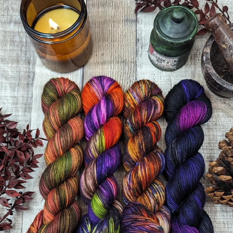 branded cover photo for Potion Yarns
